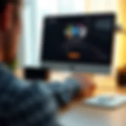 A visual representation of Dropbox account setup