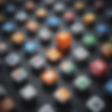 Microsoft Office Icons Overview Visual representation of Microsoft Office icons on a digital interface