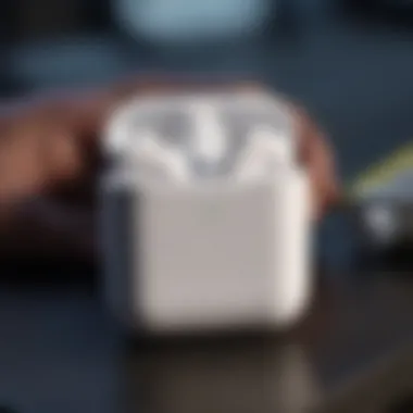AirPods Battery Life Indicator Battery life indicator for AirPods