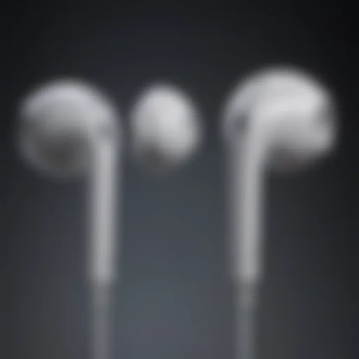 Comparison chart of Apple earbuds models