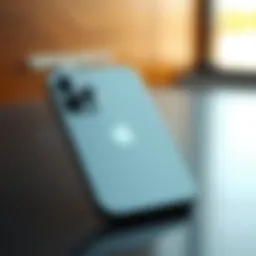 Conceptual design of the new iPhone showcasing sleek lines and innovative features