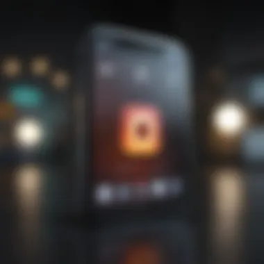 iPhone screen showcasing customized app icons