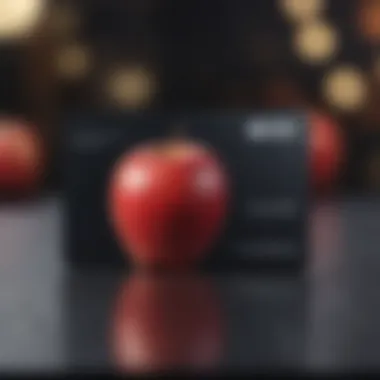 Elegant Apple gift card design