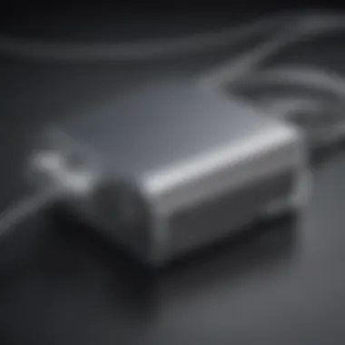 Innovative technology in Apple laptop USB-C charger