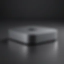 Sleek design of the new Apple Mac Mini