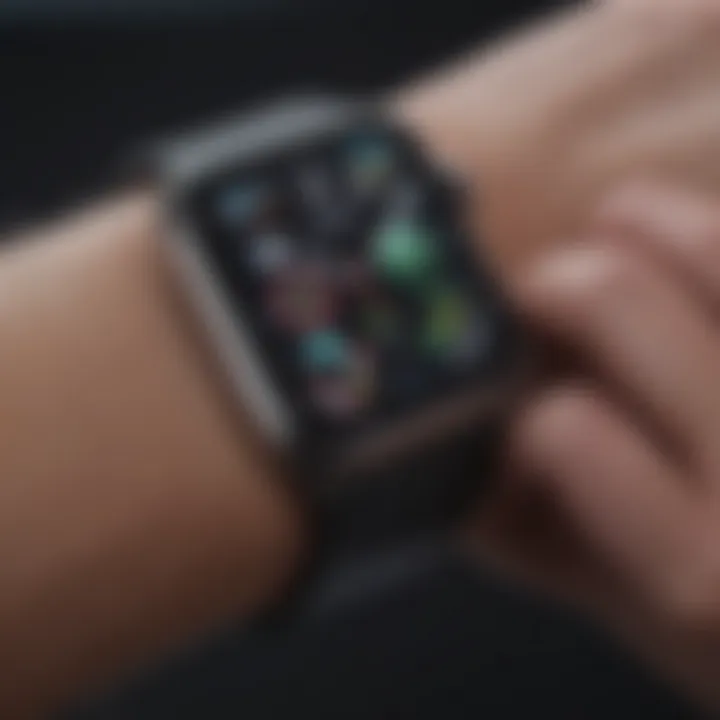 Apple Watch integration with iPhone for easy access