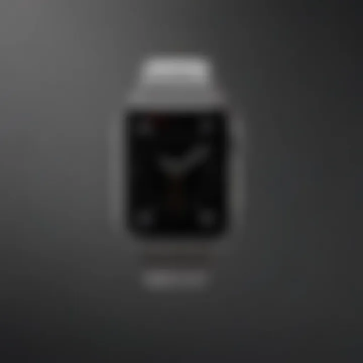 Abstract representation of Apple Watch marketing campaign