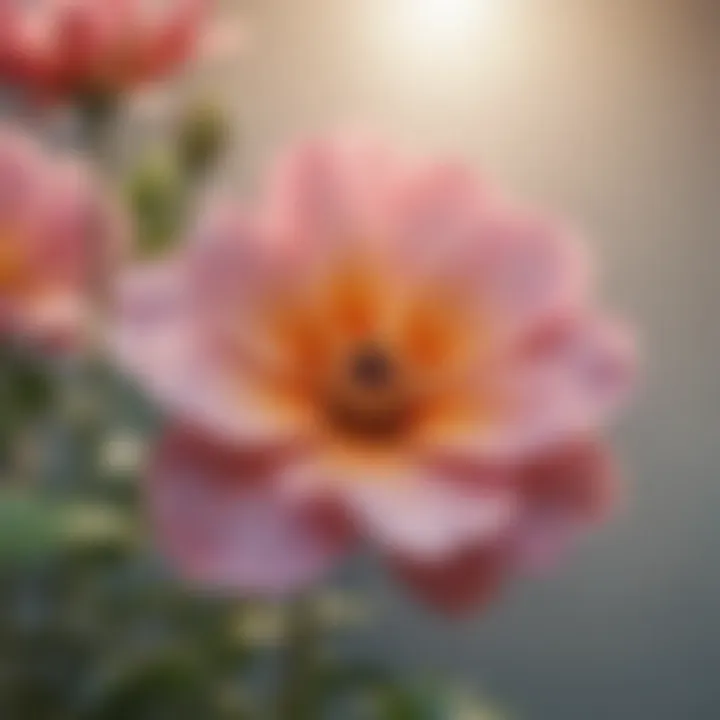 Artistic Watercolor Blooms Wallpaper for iPhone