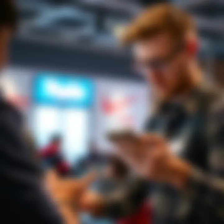 Comparing Trade-In Offers for iPhone 8 Consumer comparing trade-in offers for iPhone 8