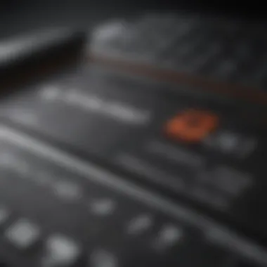 Close-up of a digital device displaying auto punctuation in action