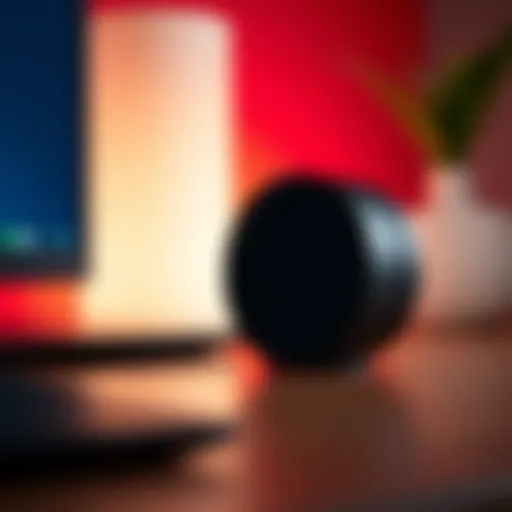 Close-up view of Beats Pill speakers showcasing design