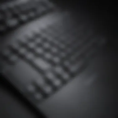 Black Magic Keyboard showcasing its sleek design and premium materials