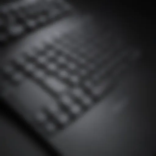 Black Magic Keyboard showcasing its sleek design and premium materials