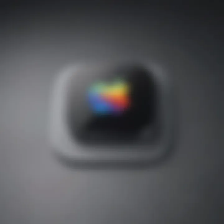 Minimalist design of Apple ID settings