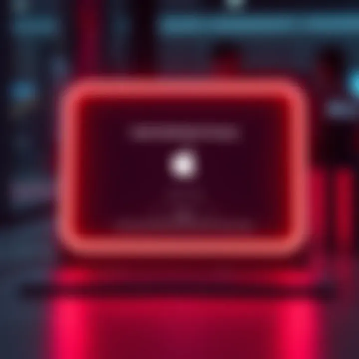 Visual representation of email verification process