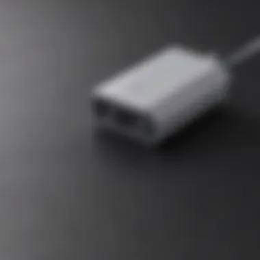 USB-C Charging Port on iPhone 13 Close-up of a USB-C charging port on an iPhone 13
