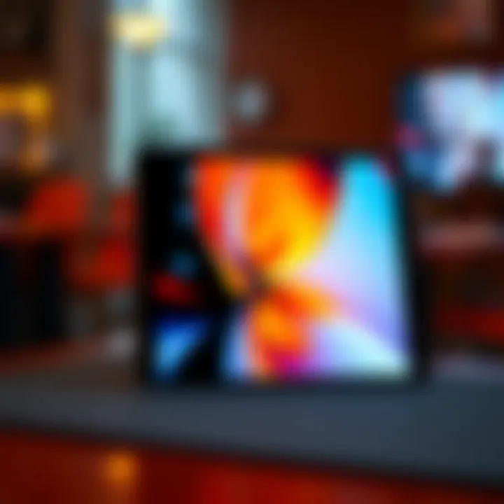 iPad Air highlighting vibrant display and features