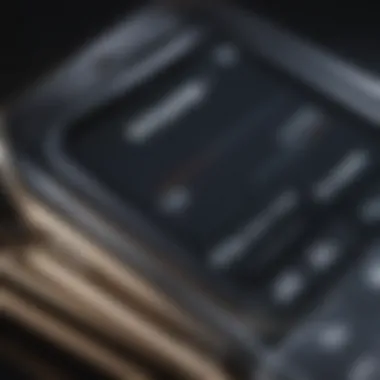 Innovative Features of iPhone Models Through Time Close-up of iPhone features highlighting technological advancements
