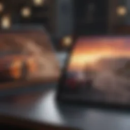 Side-by-side comparison of iPad and iPad Pro