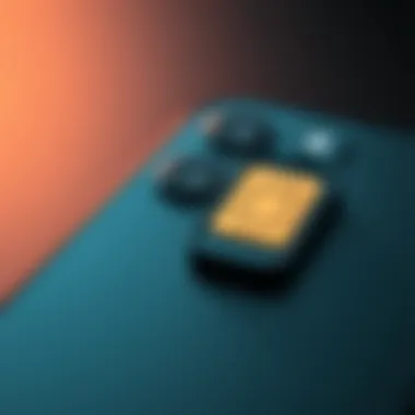 Comparison chart of eSIM vs traditional SIM card