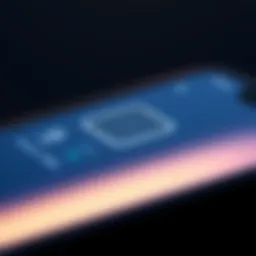 Close-up of iPhone 12 Pro showcasing eSIM settings
