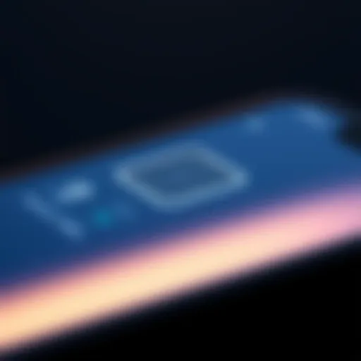 Close-up of iPhone 12 Pro showcasing eSIM settings