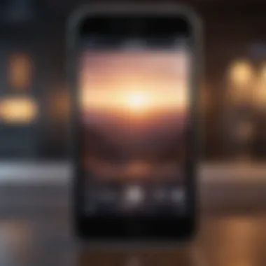 Aesthetic Widget Layout A layout design of an iPhone widget with aesthetic elements