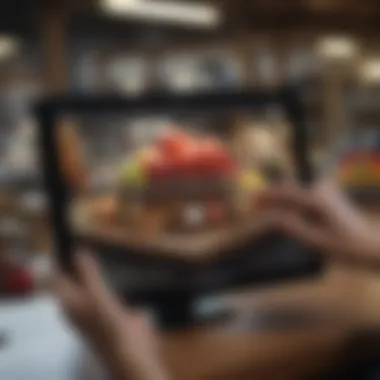 Navigating Online Marketplaces Online marketplace interface displaying iPad listings