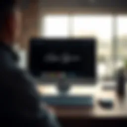 Illustration of electronic signing interface on Mac