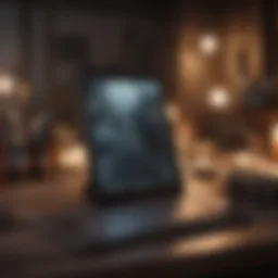 Visual representation of digital blockers in action on iPad