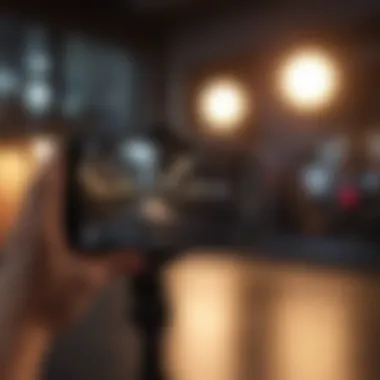 Illuminating Your Shots with Proper Lighting Lighting setup for improved iPhone video capture