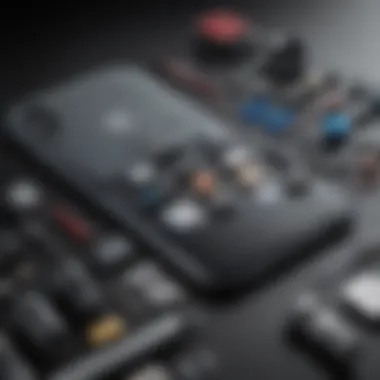 High-quality iPhone XS Max screen repair kit components
