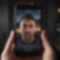 Unlocking an iPhone screen