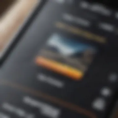 User Interface of a Top-Rated Travel App User interface of a top-rated travel app