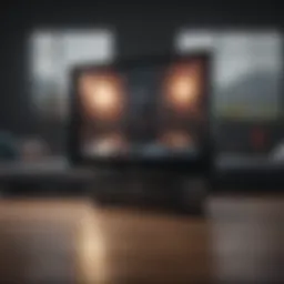 User interface of YouTube TV app showcasing features