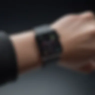 Highlighting the advanced health monitoring features of the Apple Watch.