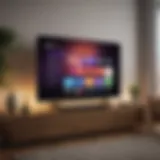 Roku TV displaying HomeKit interface