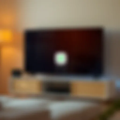 Connecting FaceTime to TV setup