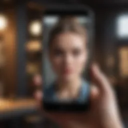 Artistic filter applied to video-to-photo conversion on iPhone