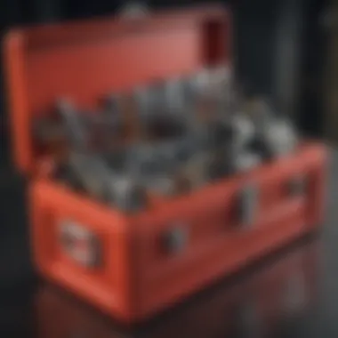 Toolbox Exploration Illustration depicting Mac tools for file format conversion