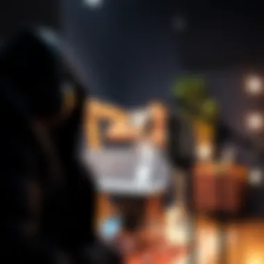 Illustration of a recording session in action