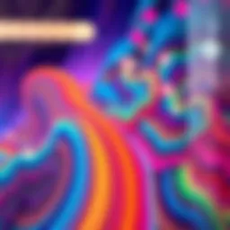 A stunning visual representation of a vibrant live wallpaper design