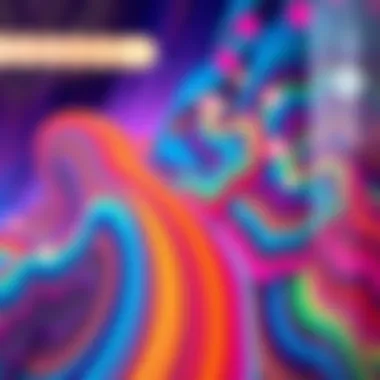 Vibrant Live Wallpaper Design A stunning visual representation of a vibrant live wallpaper design