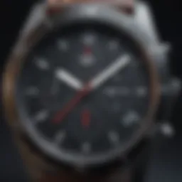 A close-up view of a vibrant custom watchface showcasing intricate design elements