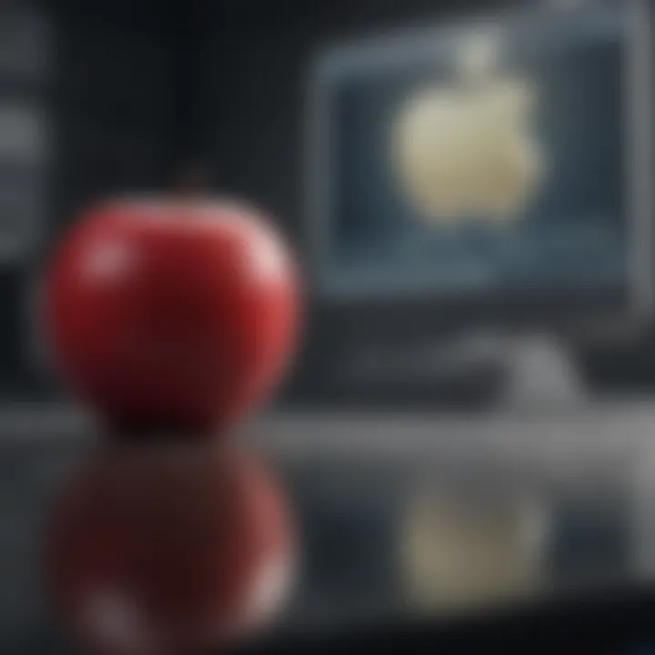 Comparison chart of Apple security and third-party antivirus solutions