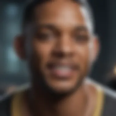 Dramatic climax moment in Will Smith's latest cinematic venture