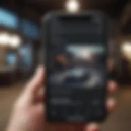 Editing interface of Lightroom on iPhone showcasing video features