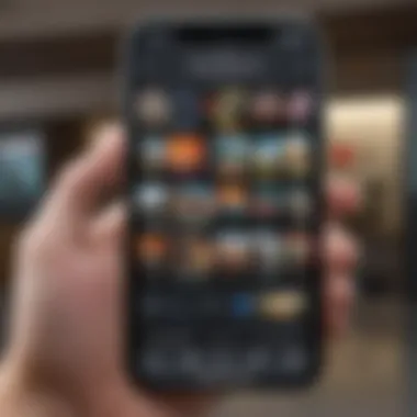 Streamlined app categorization on iPhone