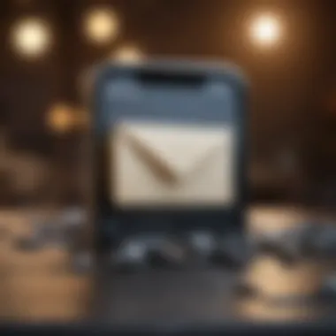 Efficient Email Deletion Efficiently delete emails on iPhone illustration