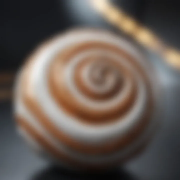 Elegant Marble Swirl Wallpaper for iPhone